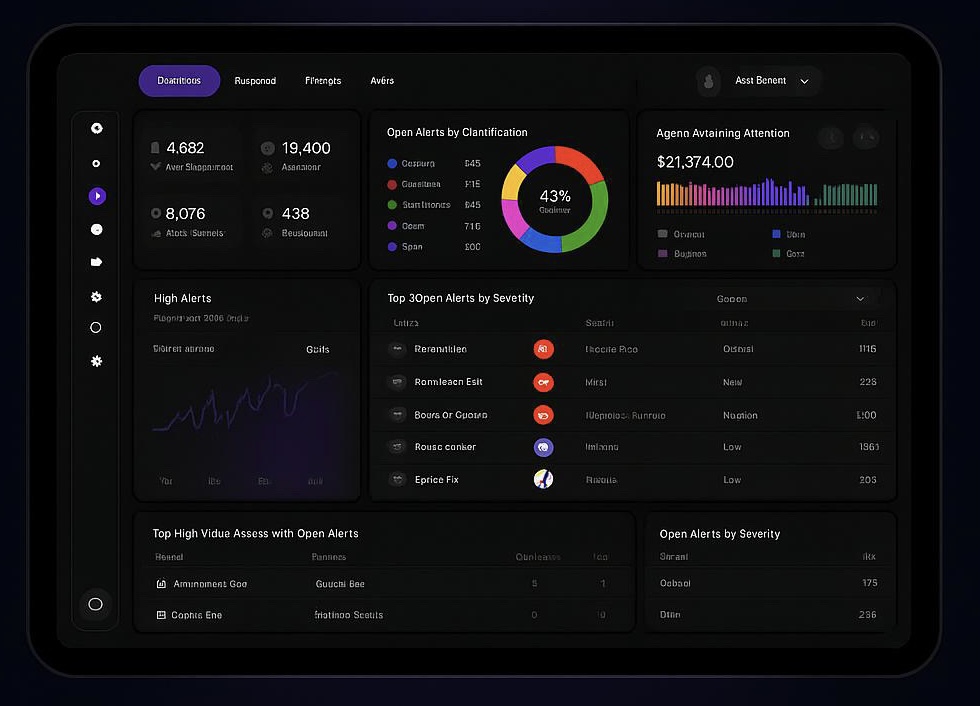 Ziaxen Security Dashboard